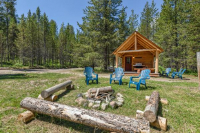 Little Fox by KABINO Fire Pit Large Yard Loft with Low Ceiling Grill WiFi